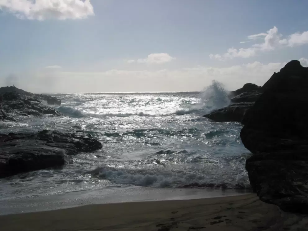 The view as you enter the water at Eternity- magic!