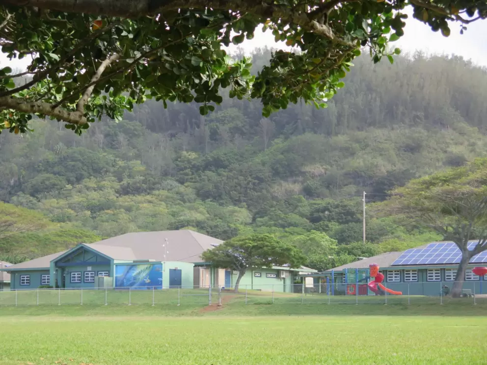 Gorgeous Sunset Beach Elementary- you don't see a school more beautiful than this!