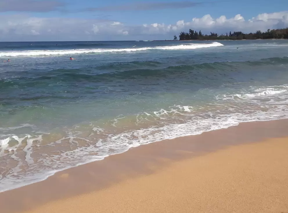 The amazing colors of water and sand.
