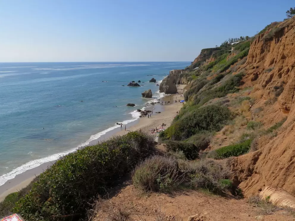 The cliffs are beautiful.