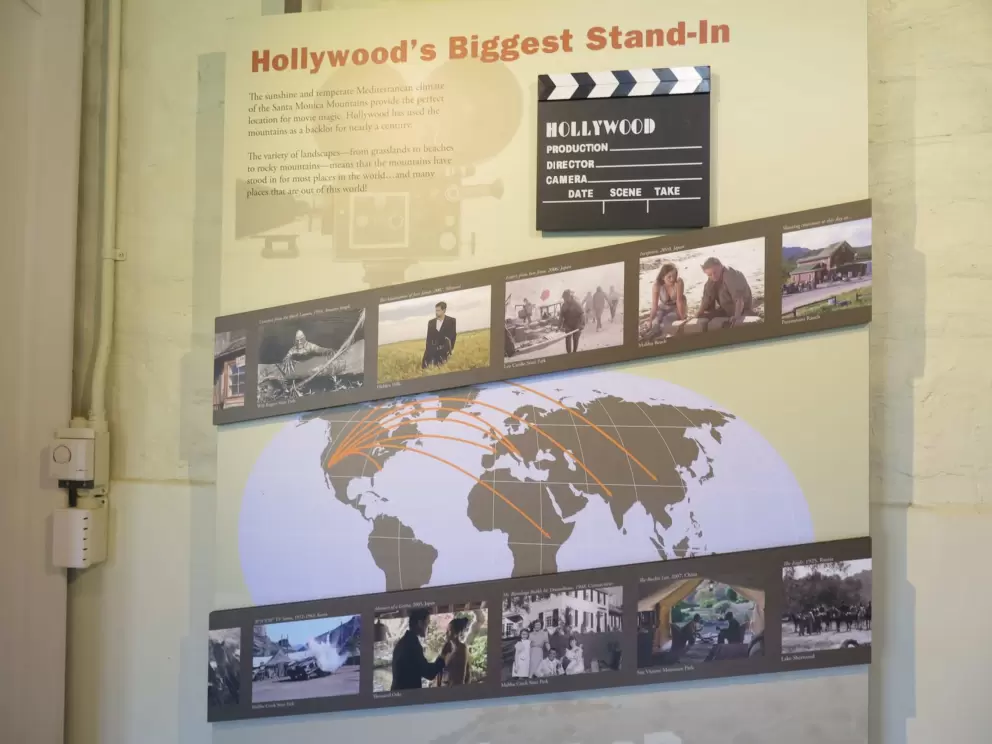 Hollywood films that were made here.