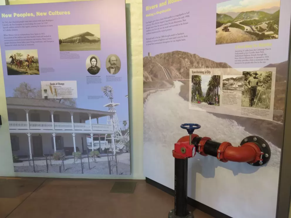 Exhibit about water.
