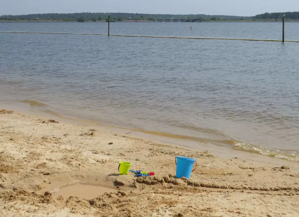 Fun in the sand.