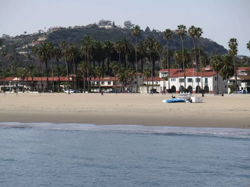West Beach, as seen from Stearn's Wharf. 