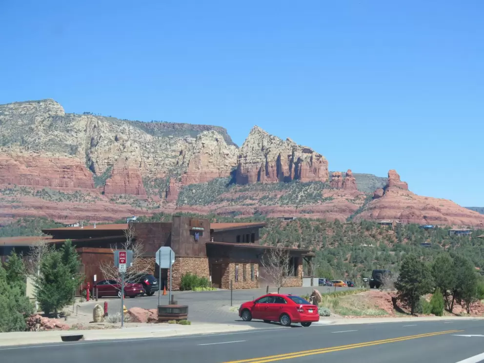Red rock views everywhere you look!