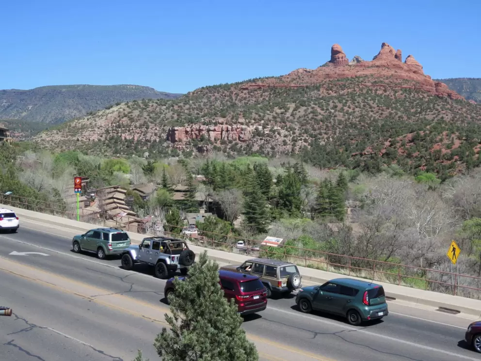 Highway 89A has incredible views!