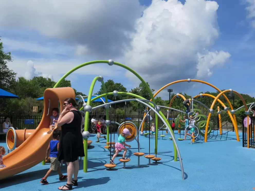 Space age playground.
