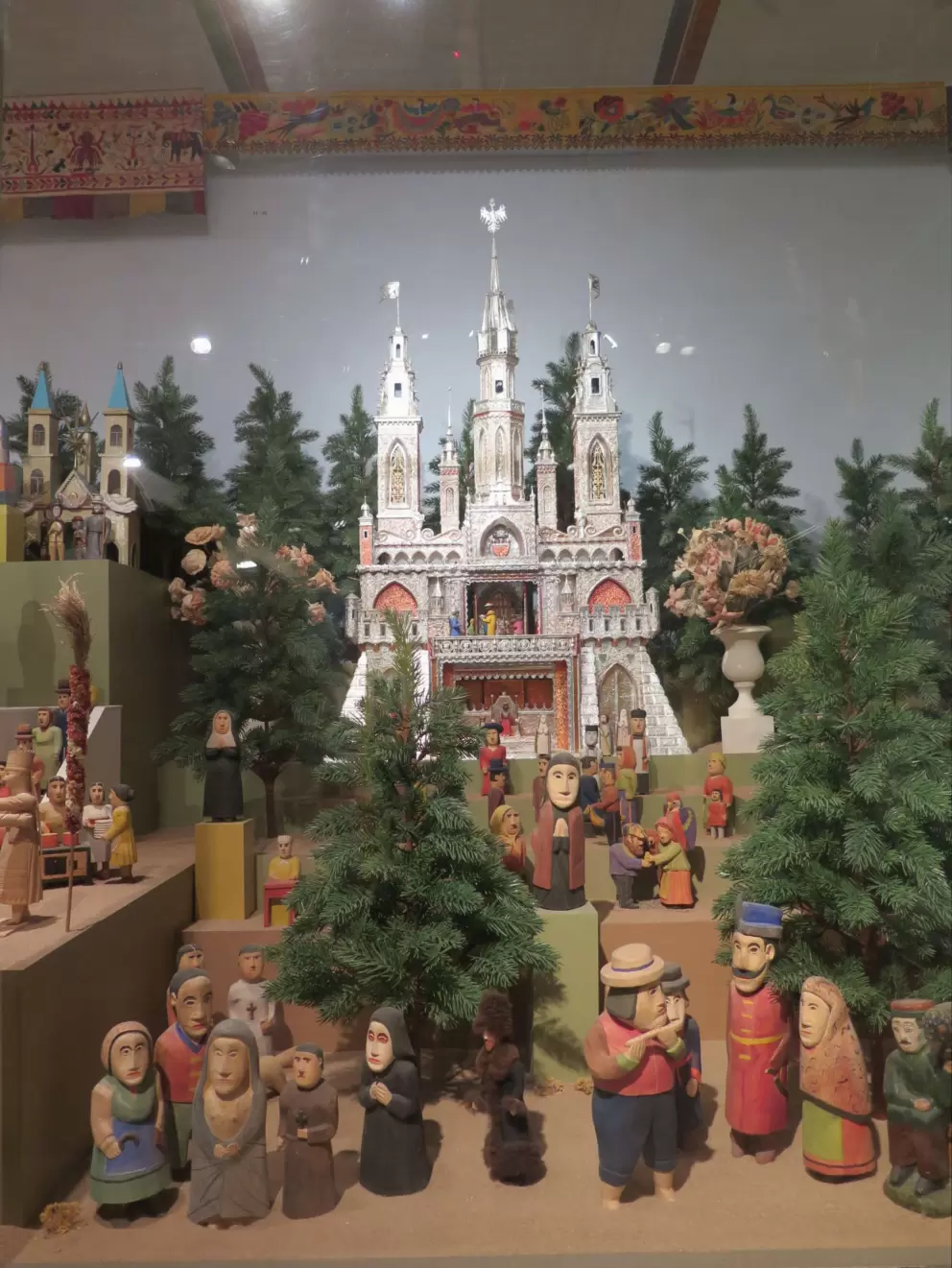 Diorama in the Museum of International Folk Art.