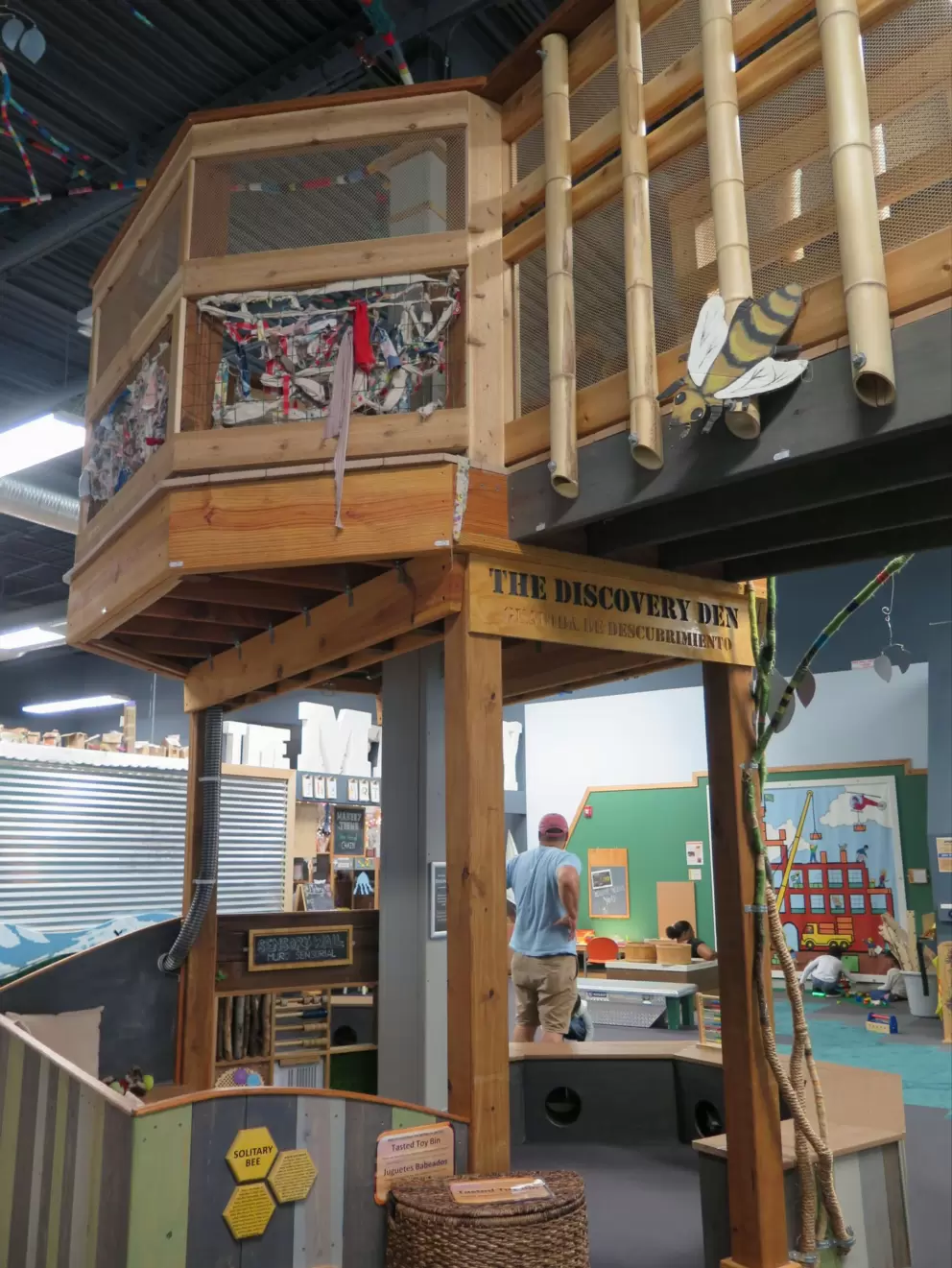 The discovery den.