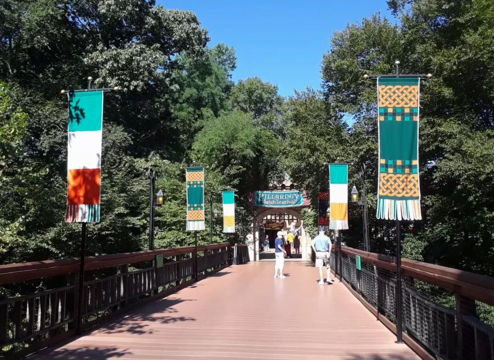 Bridge that leads to Ireland.