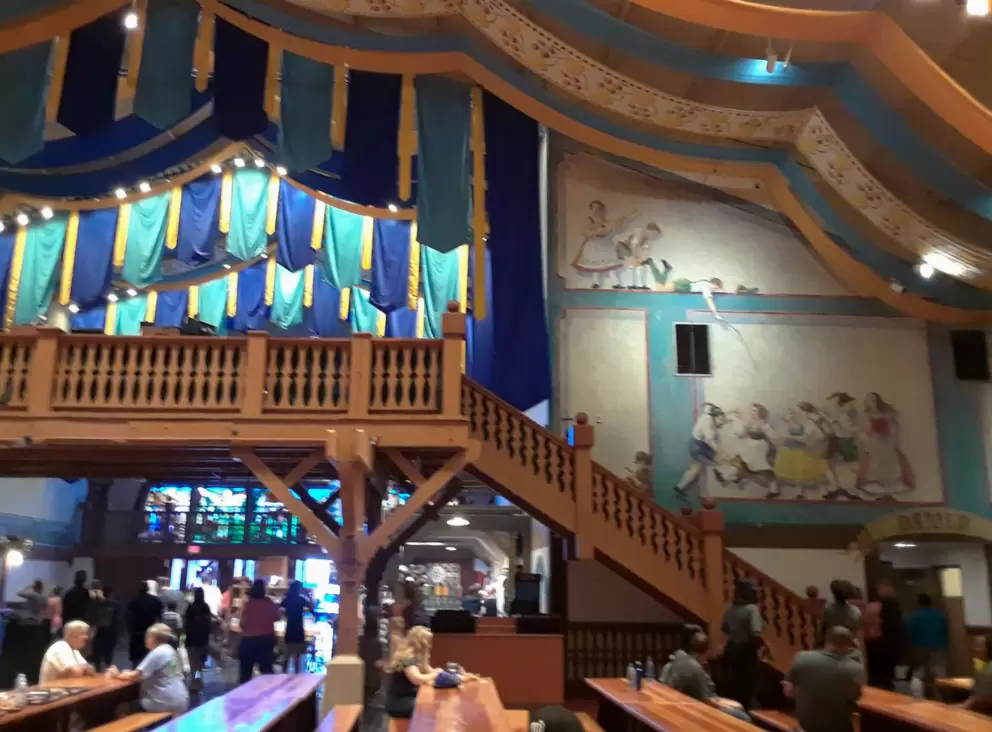 Wall mural in Das Festhaus.