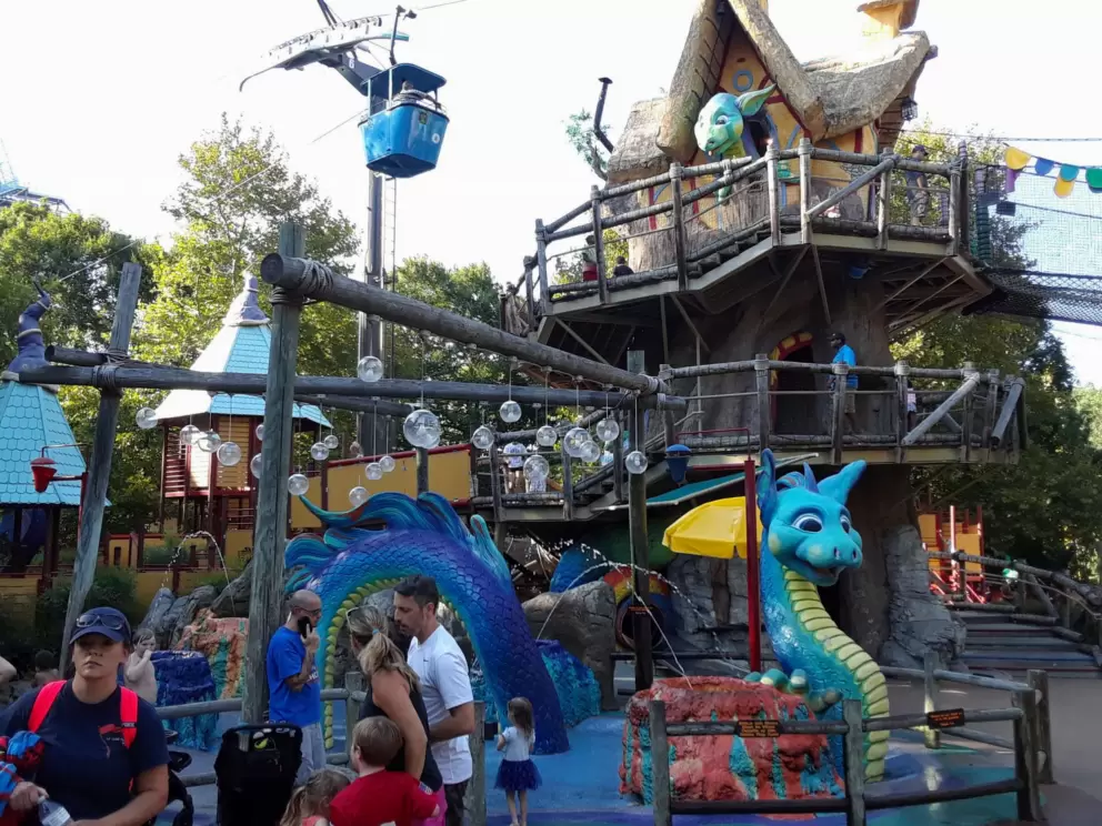 Land of the Dragons play area.