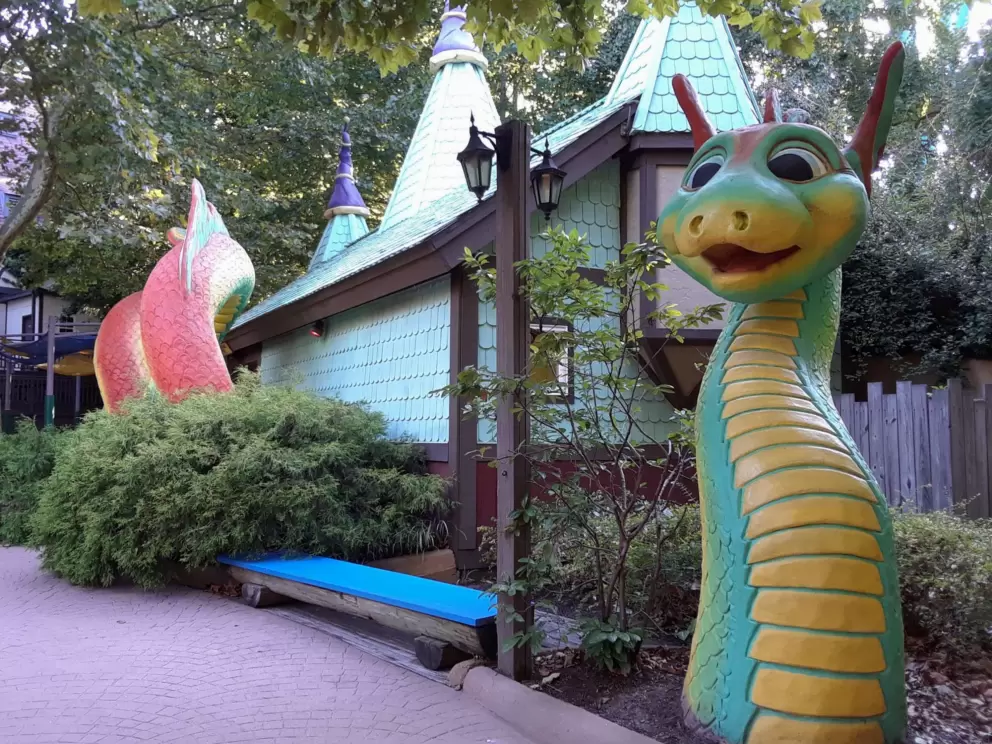 Cute dragon in Land of the Dragons.