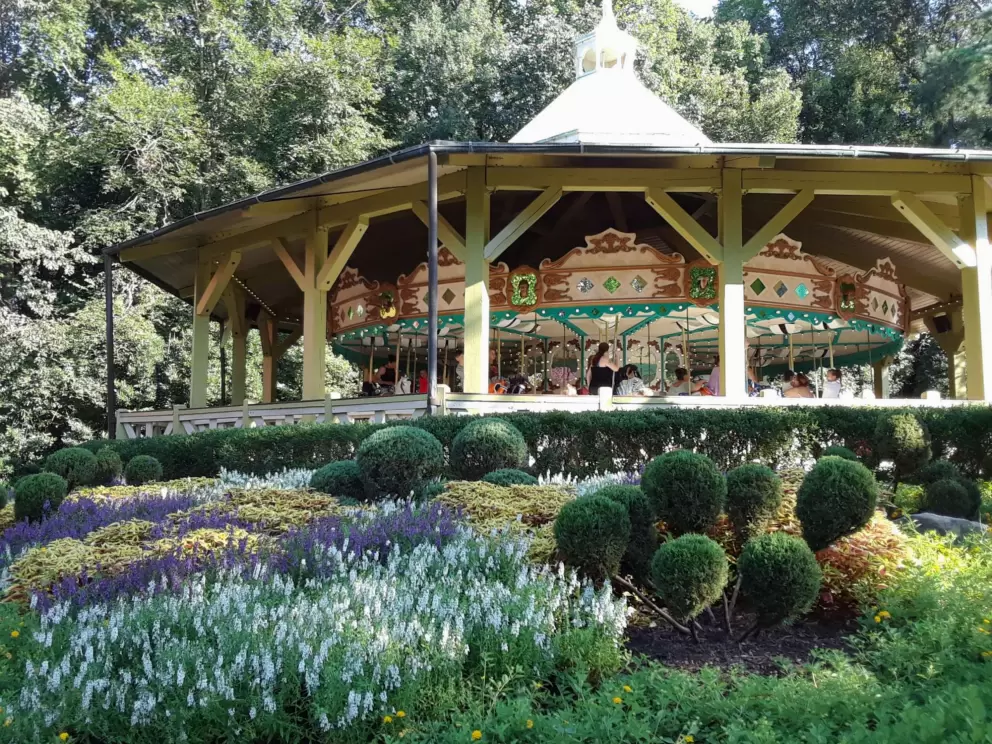 Carousel near Land of the Dragons.
