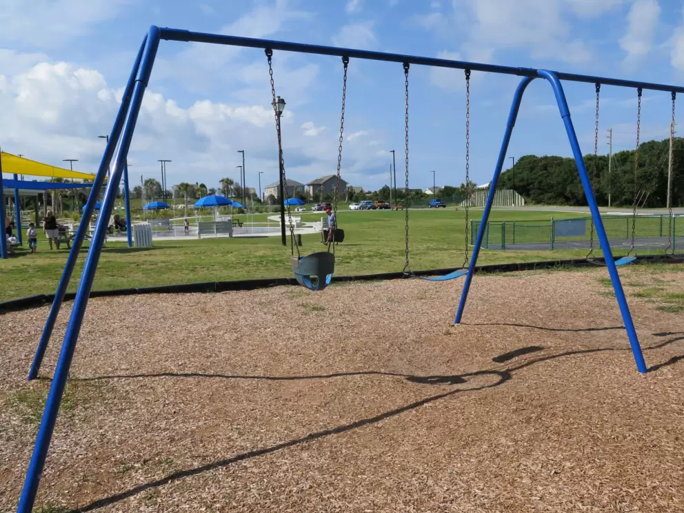 Swings and baby swing.