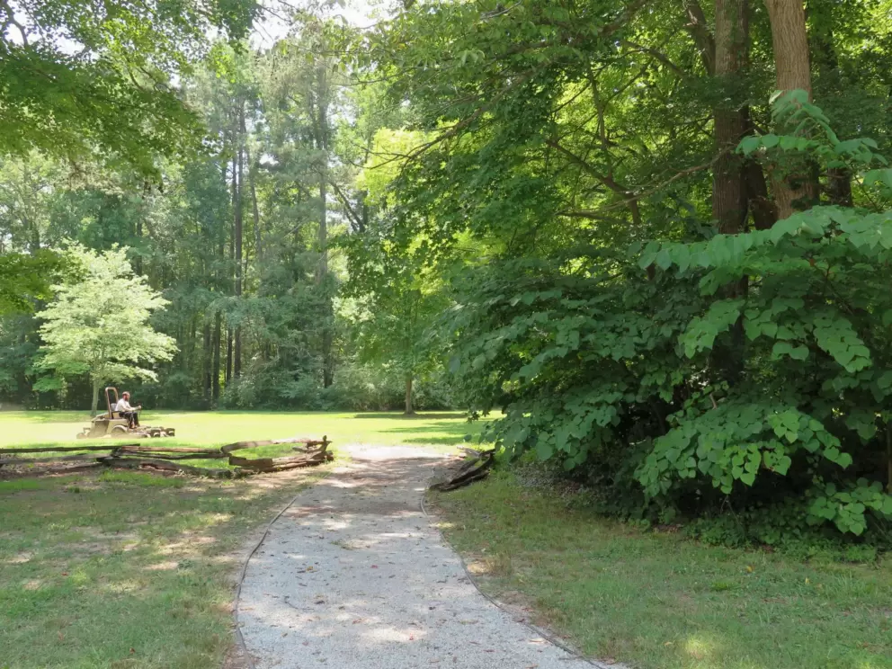 The grounds.