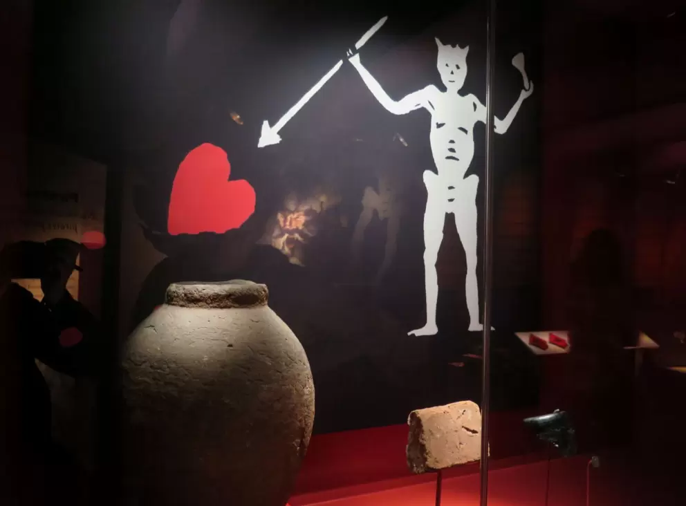Pirate exhibit.