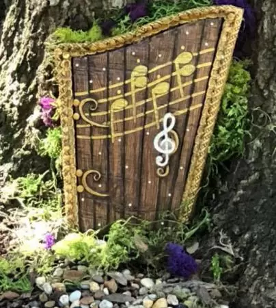 Musical fairy door.