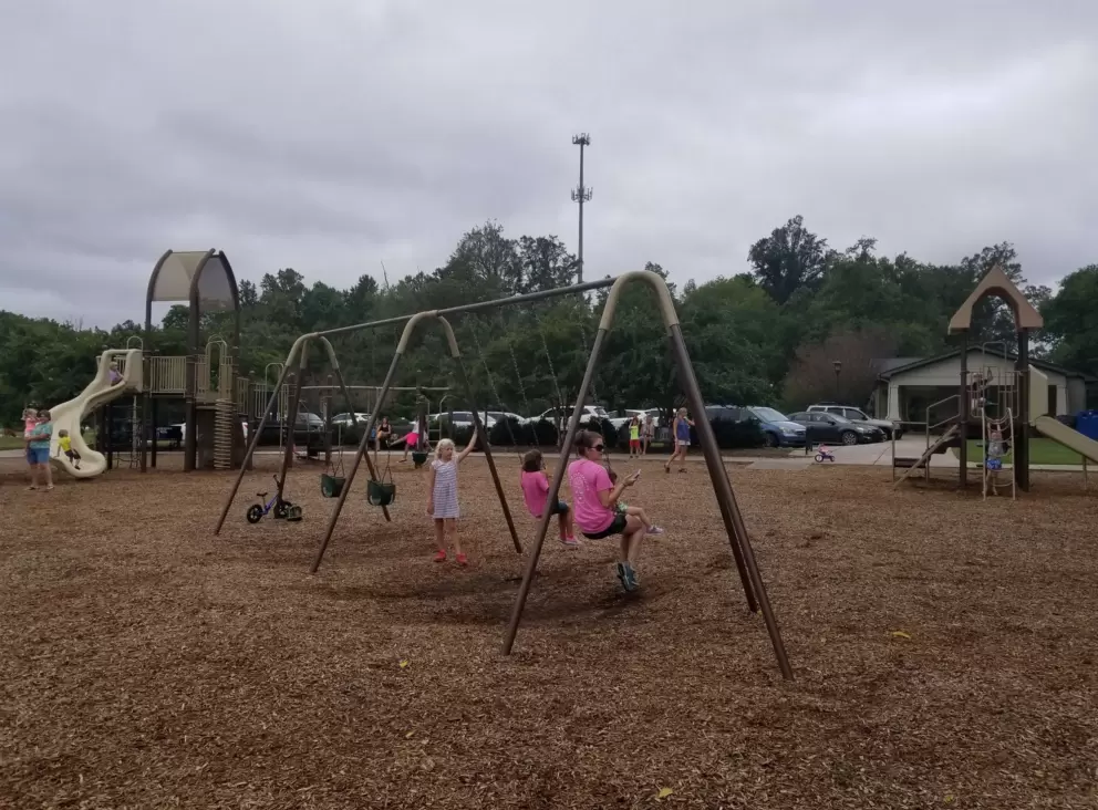 Saturday morning at Gold Park.