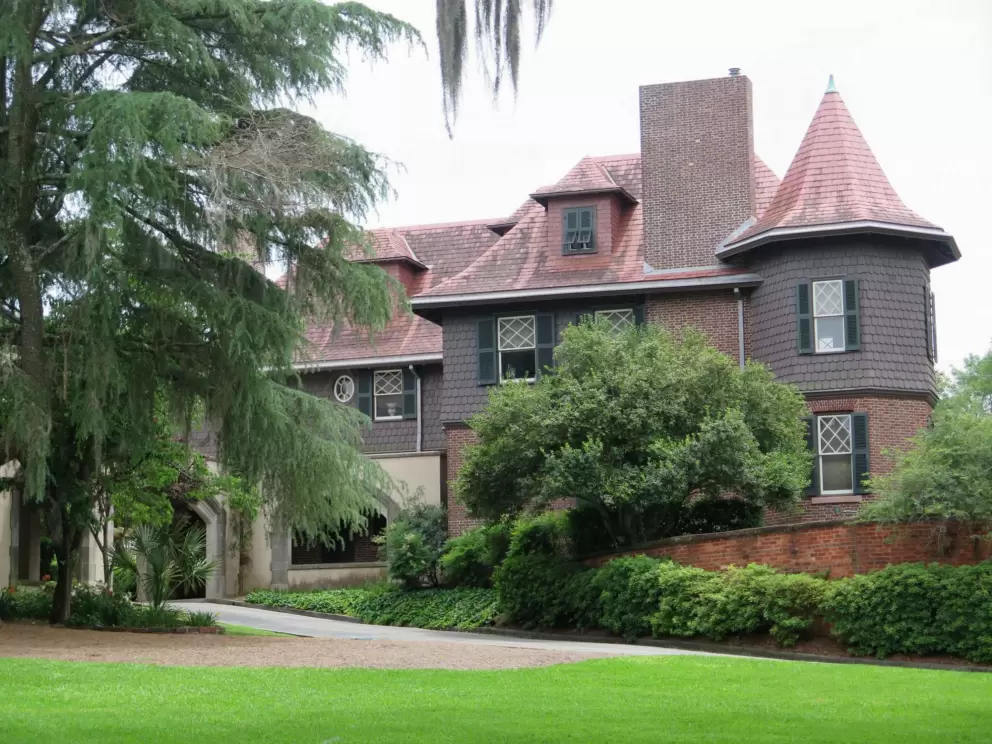 English house at Saint James Episcopal Church.