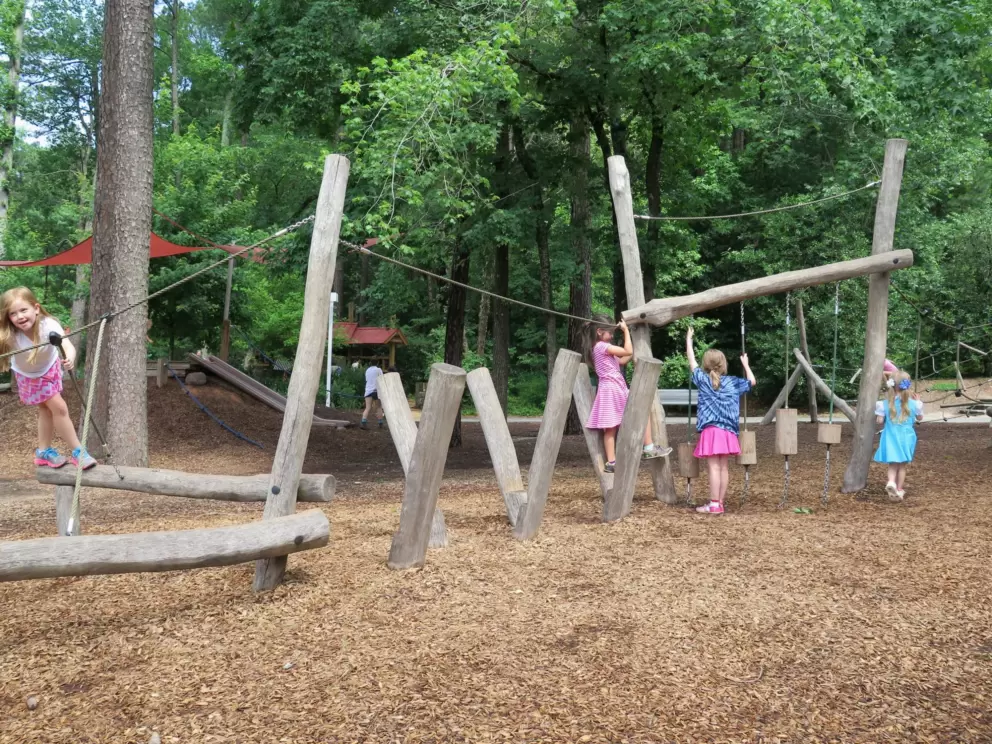 Play area as you exit the Science building.