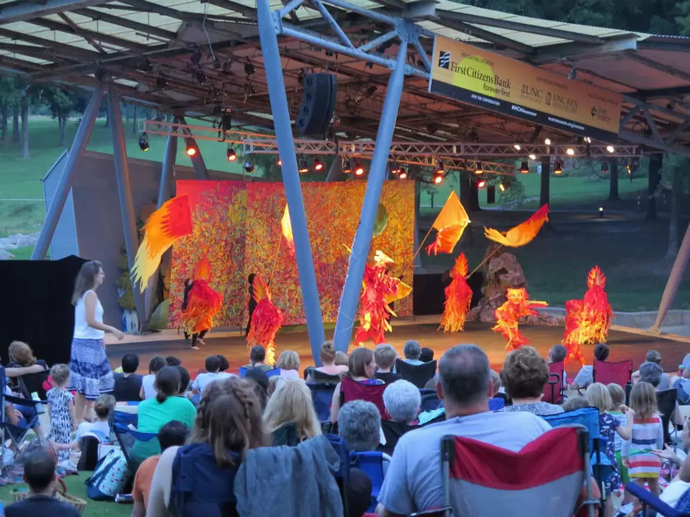 Paperhand Puppet Intervention, performing summer 2018.