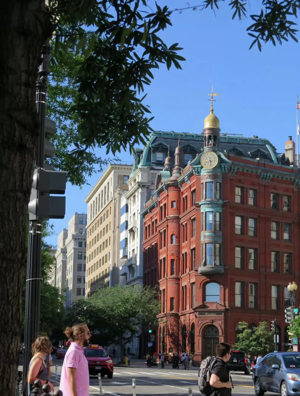 Interesting architecture near the White House, the SunTrust Bank building, built in 1888.