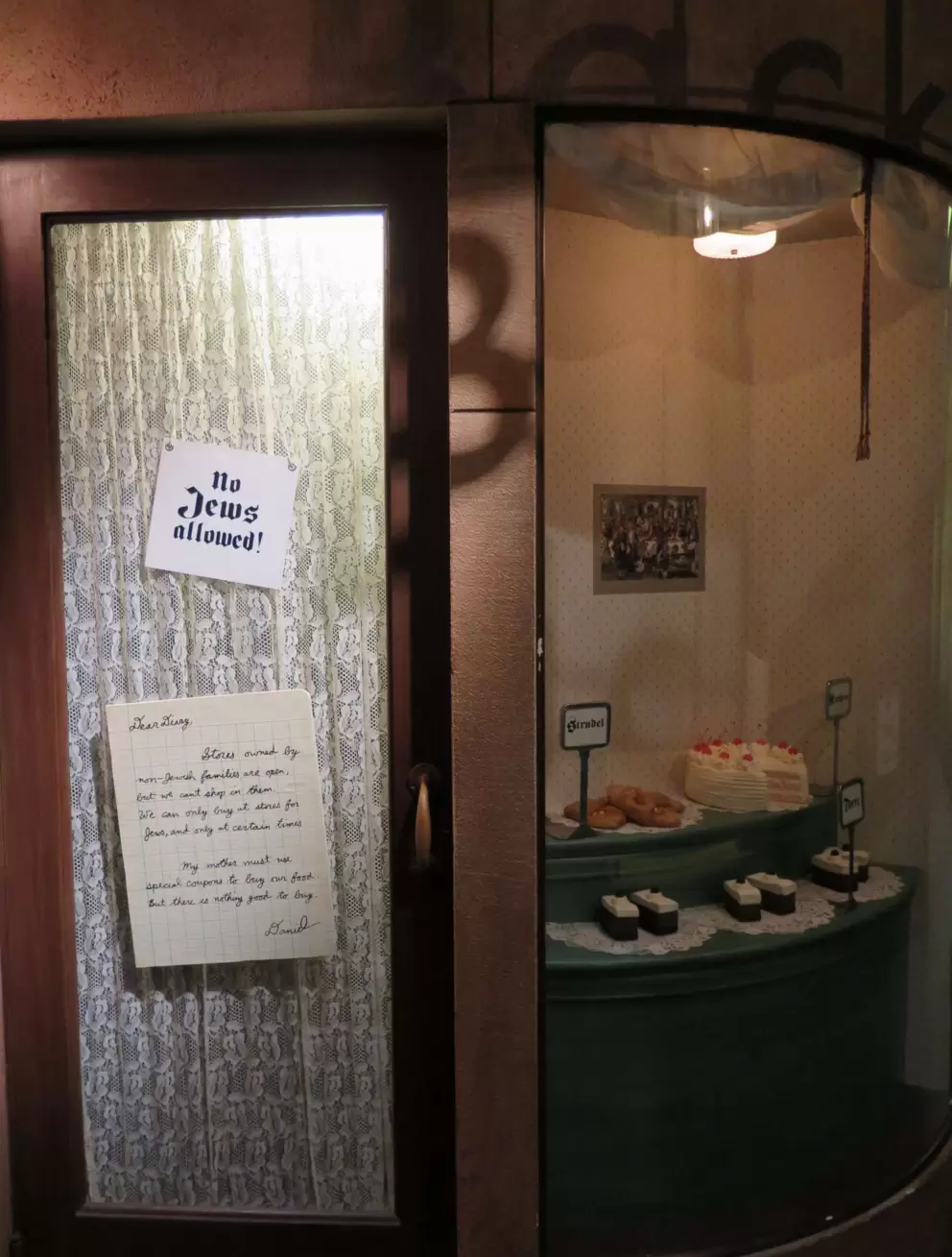 Dear Diary, Stores owned by non-Jewish families are open, but we can't shop in them...