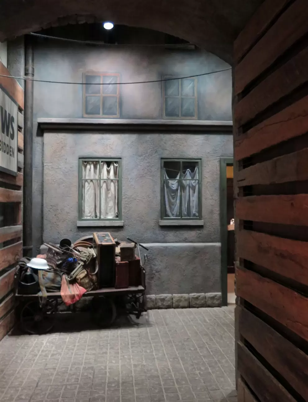 The ghetto was a dreary place.