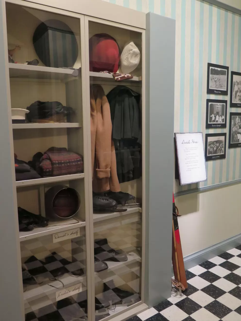 Daniel's house in Germany was so nice compared to the ghetto.