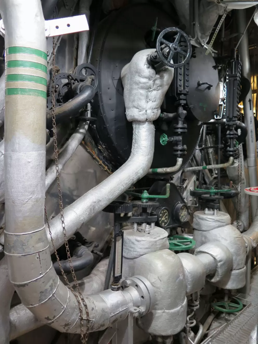 Gauges, valves, and pipes...cool for techies...