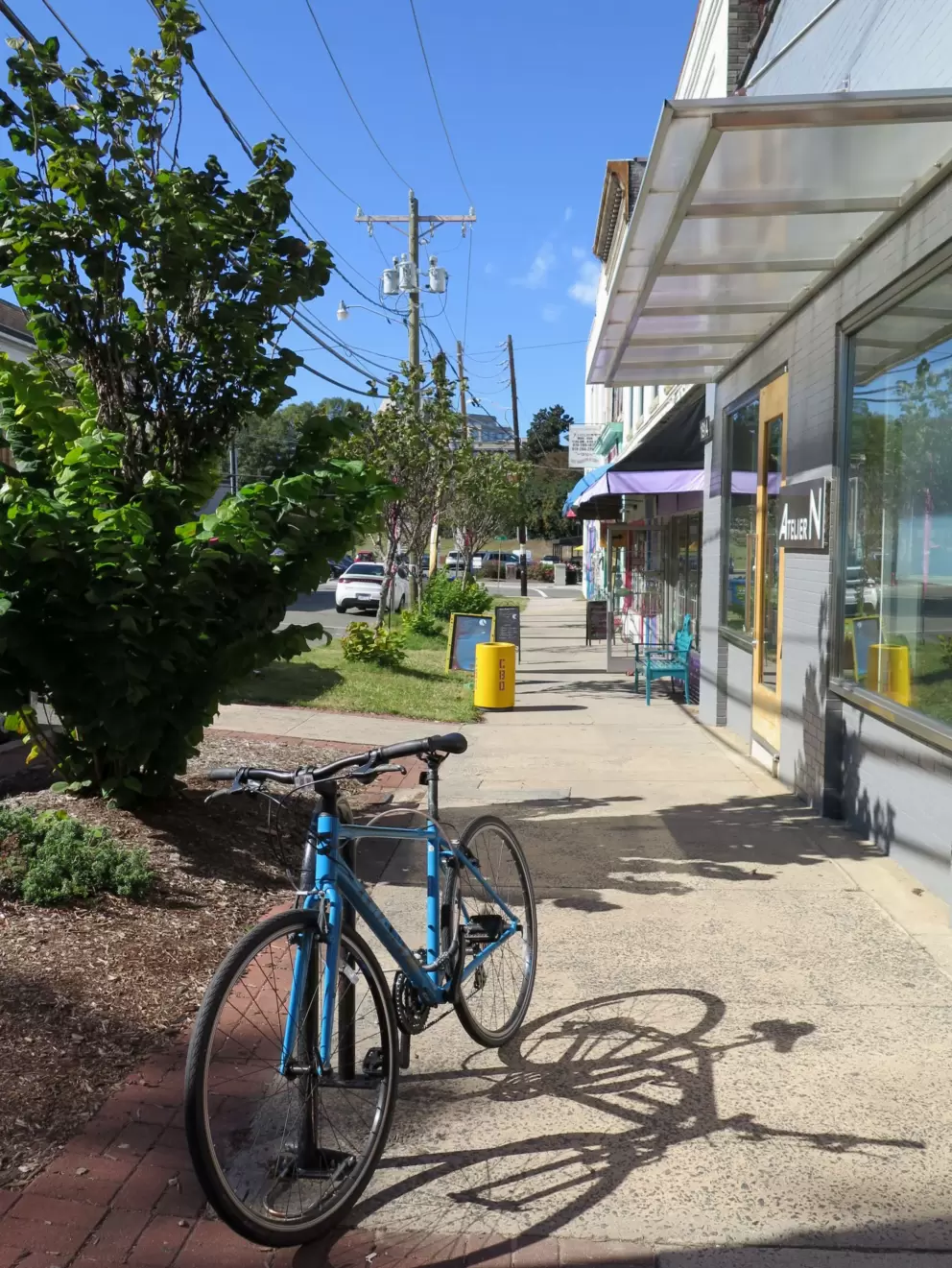 Bike on Perry Street.