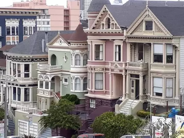 Beautiful rowhouses.