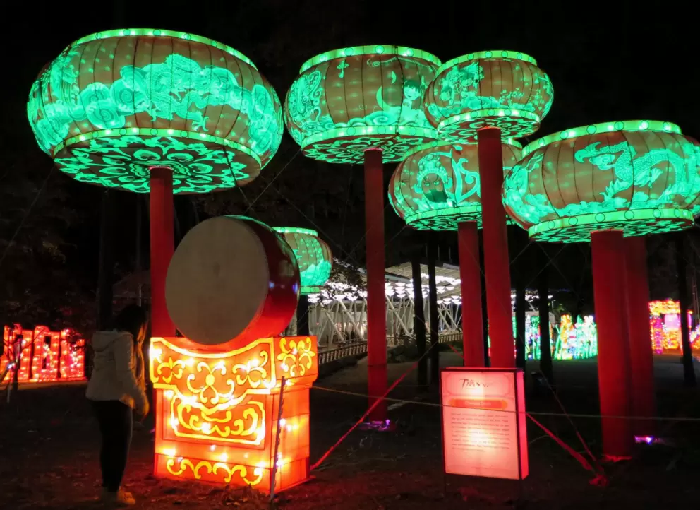 Drum to bang, at the Chinese Lantern Festival in November!