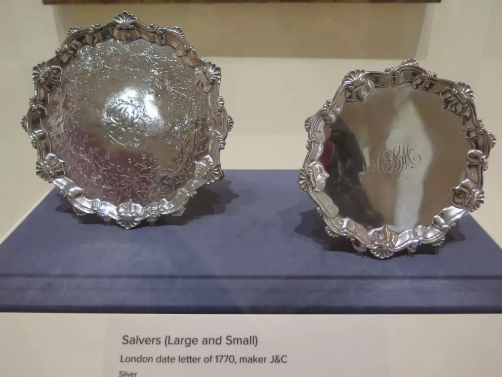 Salvers from London.