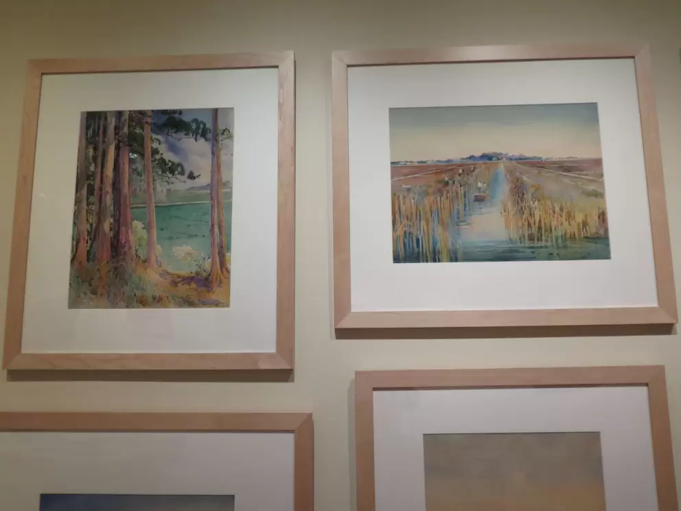 Woodblock prints by Alice Ravenel Huger Smith.