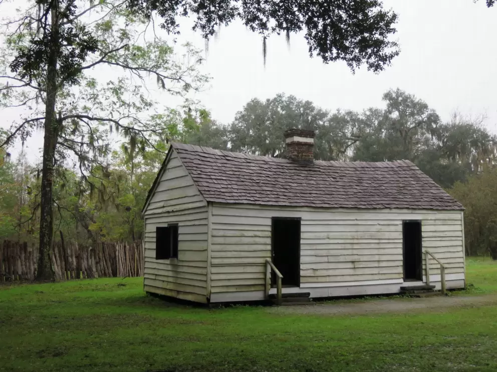 Slave house.