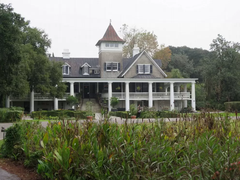 The mansion.