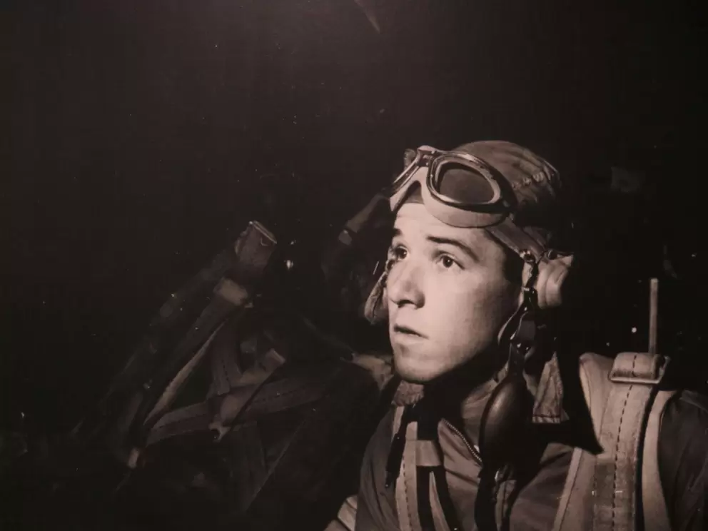 A weary military man.