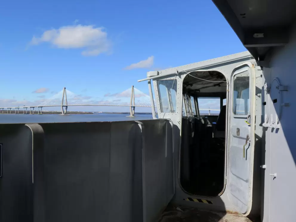 The captain's area.