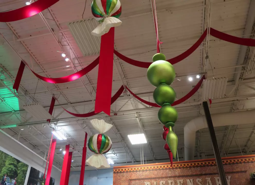 Christmas ornaments.