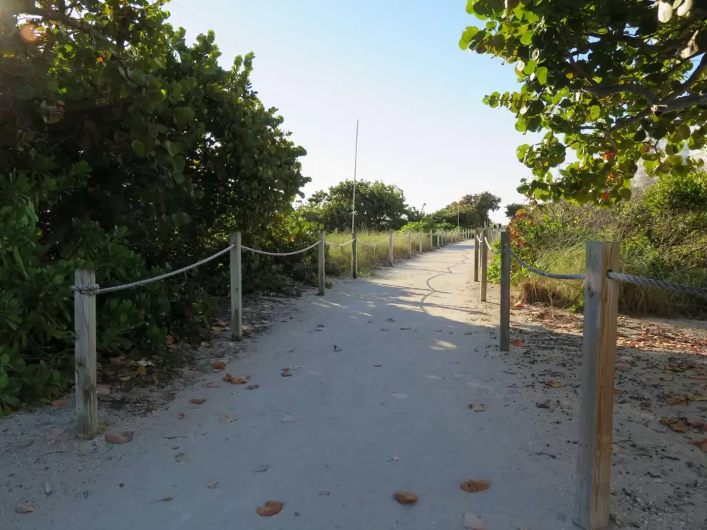 The Surfside Walking Path.