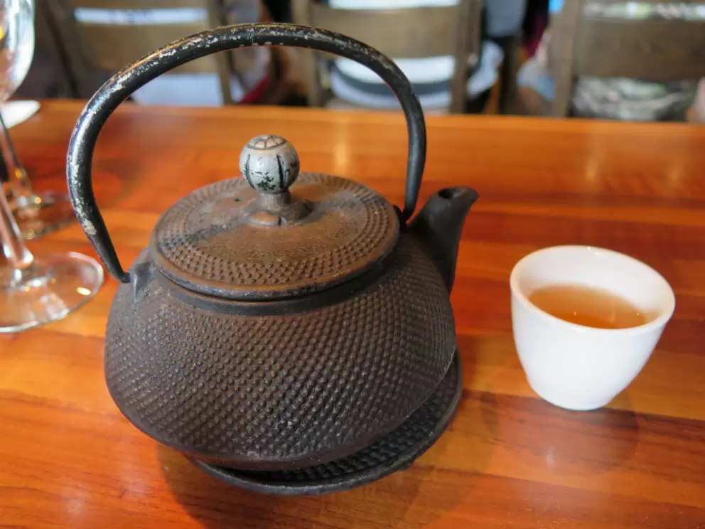Tea, at PF Chang's.