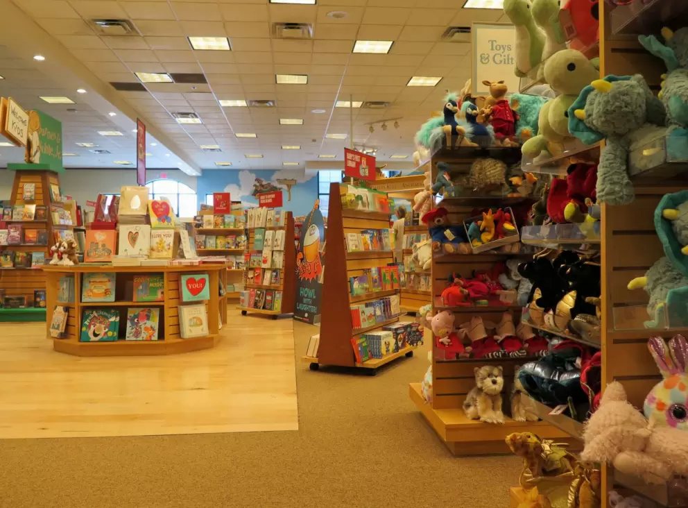 Kids section in Barnes and Noble.
