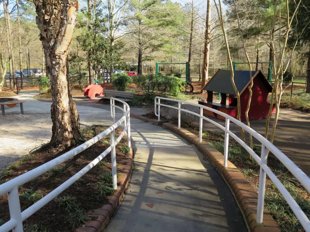 The toddler area is cute.