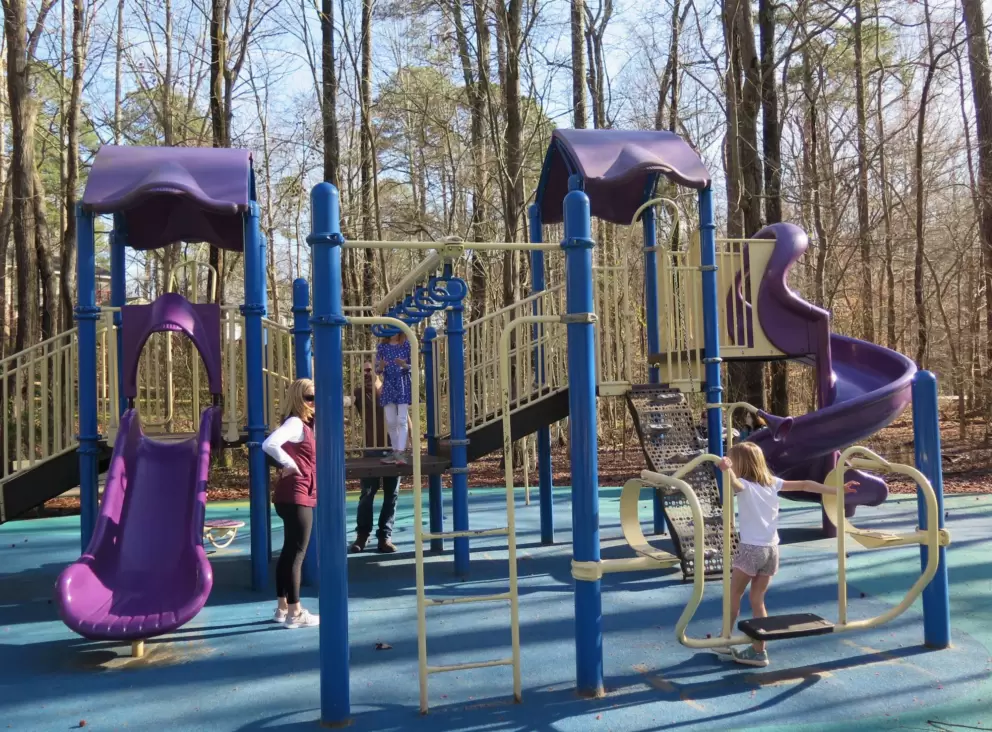 Fun times on the playground.