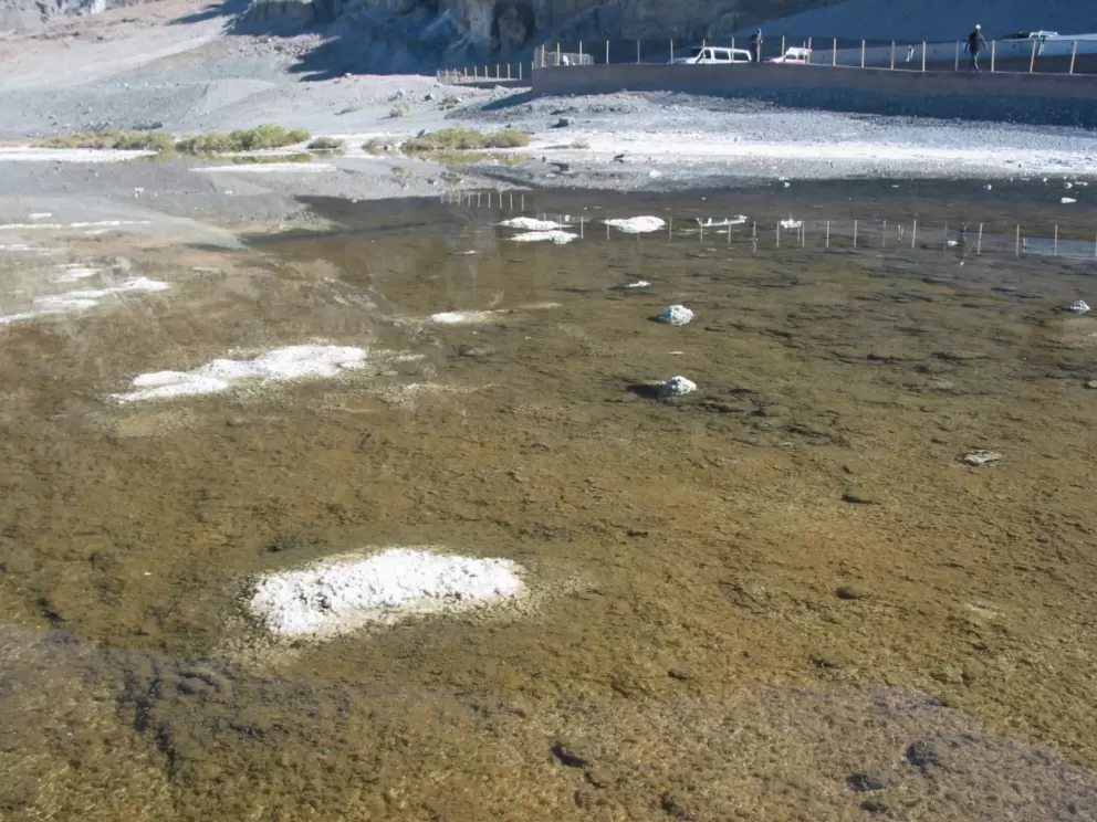 The bad water at Badwater.