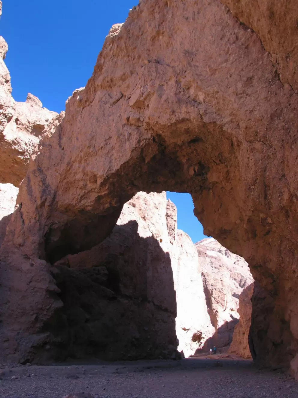 The amazing slot canyon, Mosaic Canyon.
