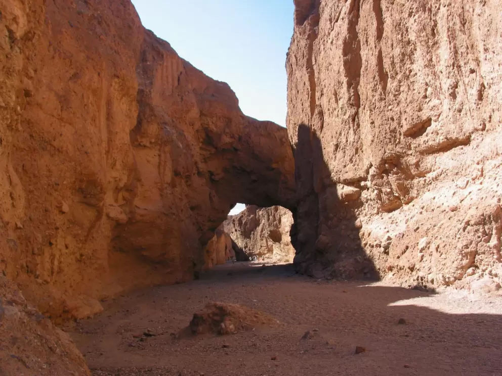 Great hike in Mosaic Canyon.