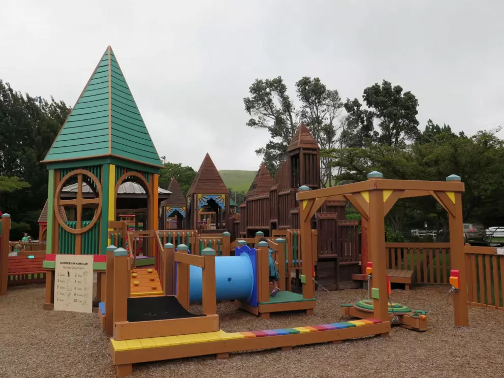 Colorful toddler area. 